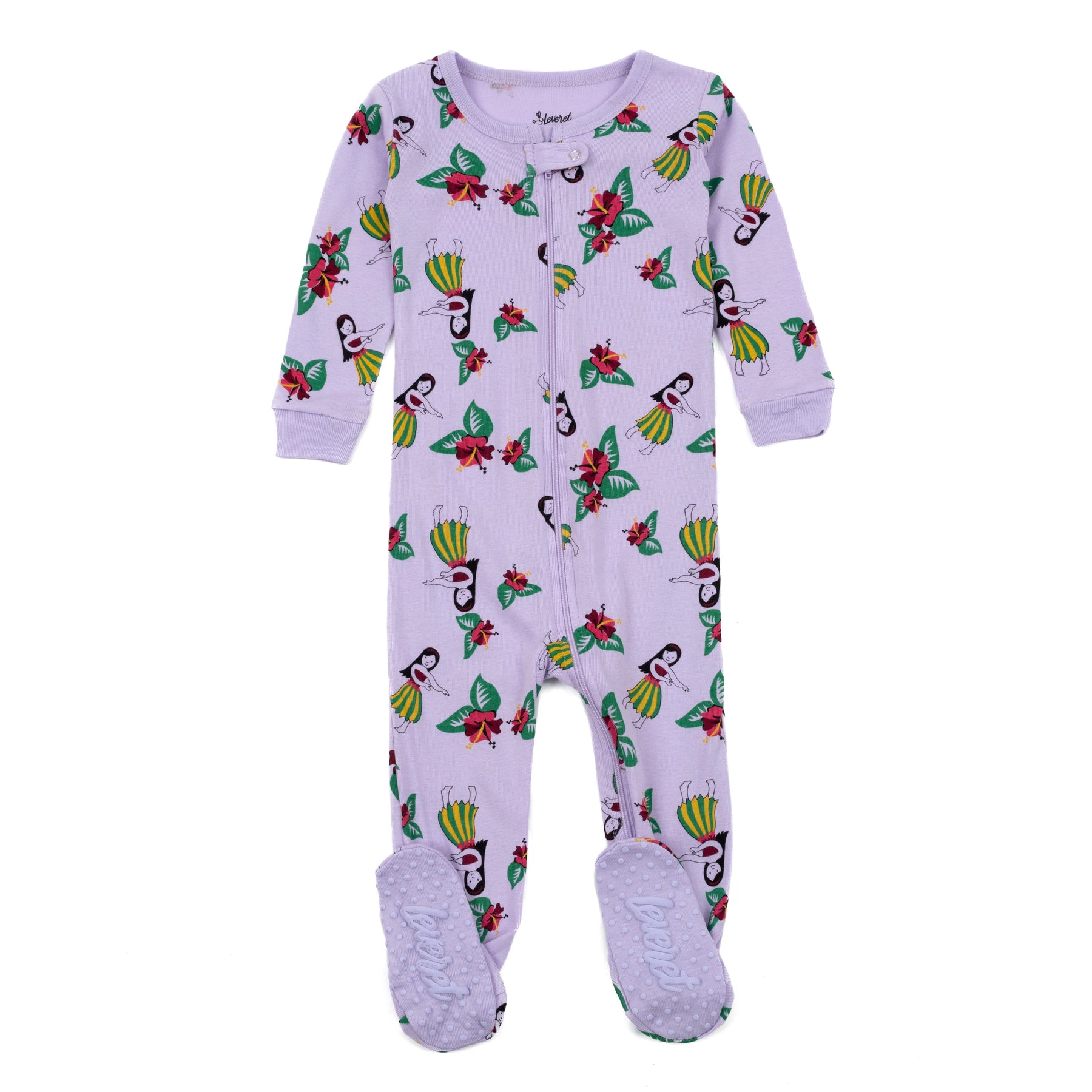 Kinder Fuß Baumwolle Pyjamas Hula
