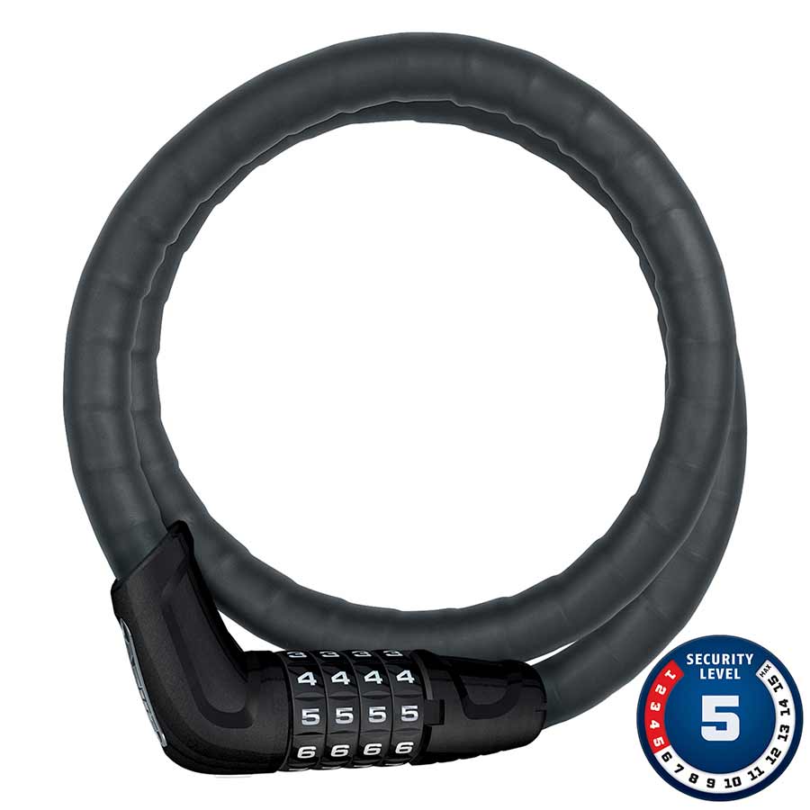 Abus Tresor 6615C Stahl-O-Flex Kabelschloss