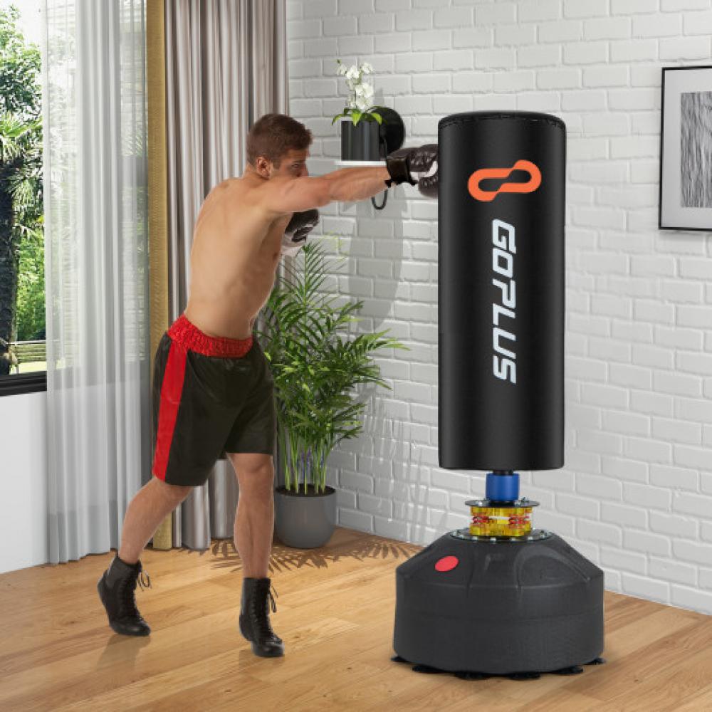 Freistehende Boxsack Kickboxing Tasche mit Ständer und Saugnapf Basis