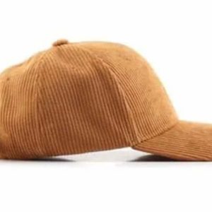 Corduroy Baseball Hut in tan 7765088698428