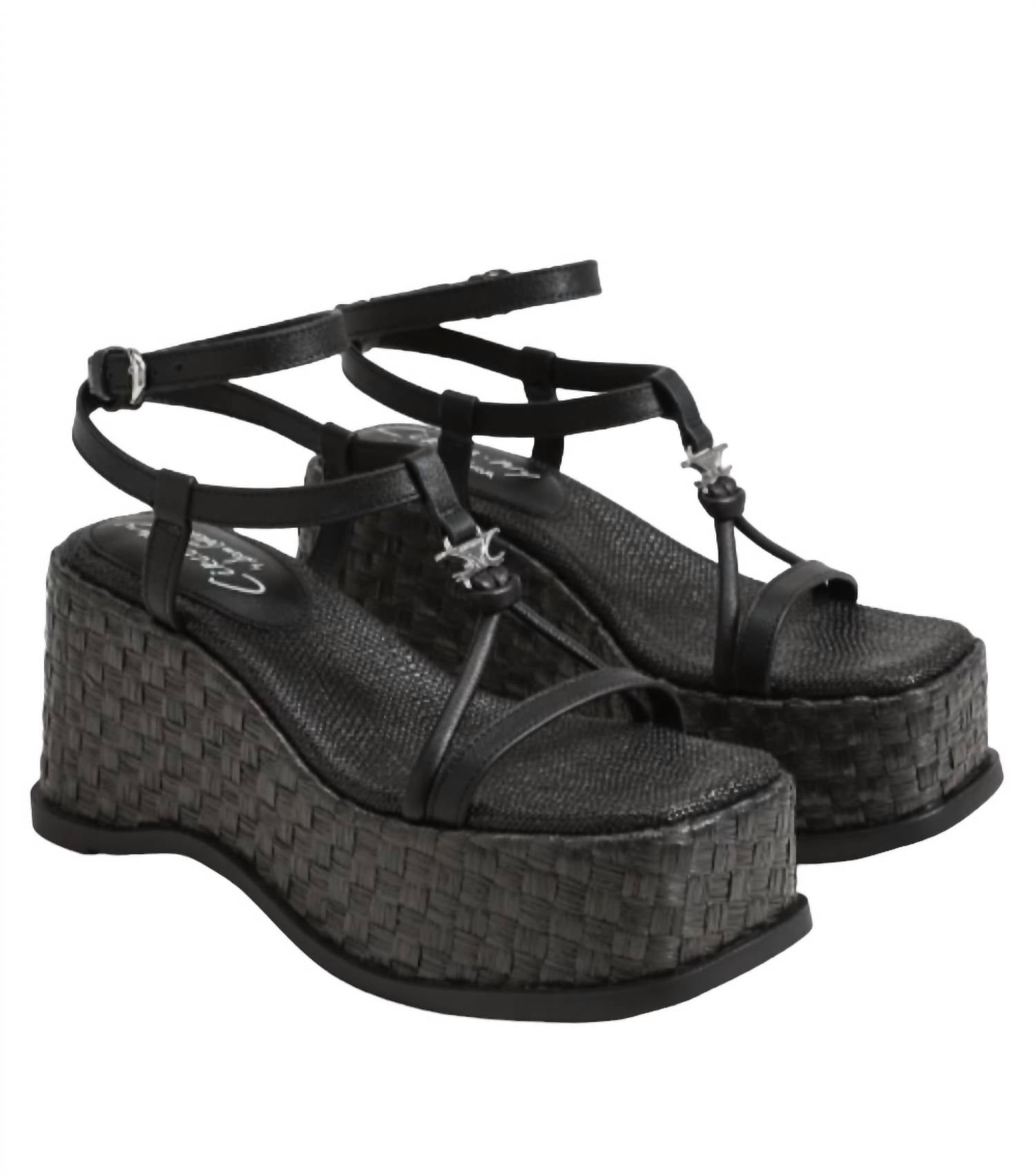 Damen Odette Sandalette in Schwarz
