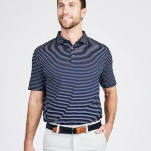 Tasc creme-poloshirt – brookline streifen