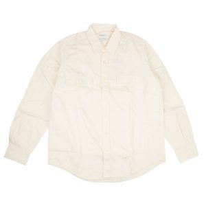 Off White C/O Virgil Abloh President’S Shirt Working Compact Baumwolle Washed