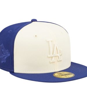 New Era 59Fifty MLB Los Angeles Dodgers Tonal 2-Tone blau/creme ausgestattet 60243580 7676485566524
