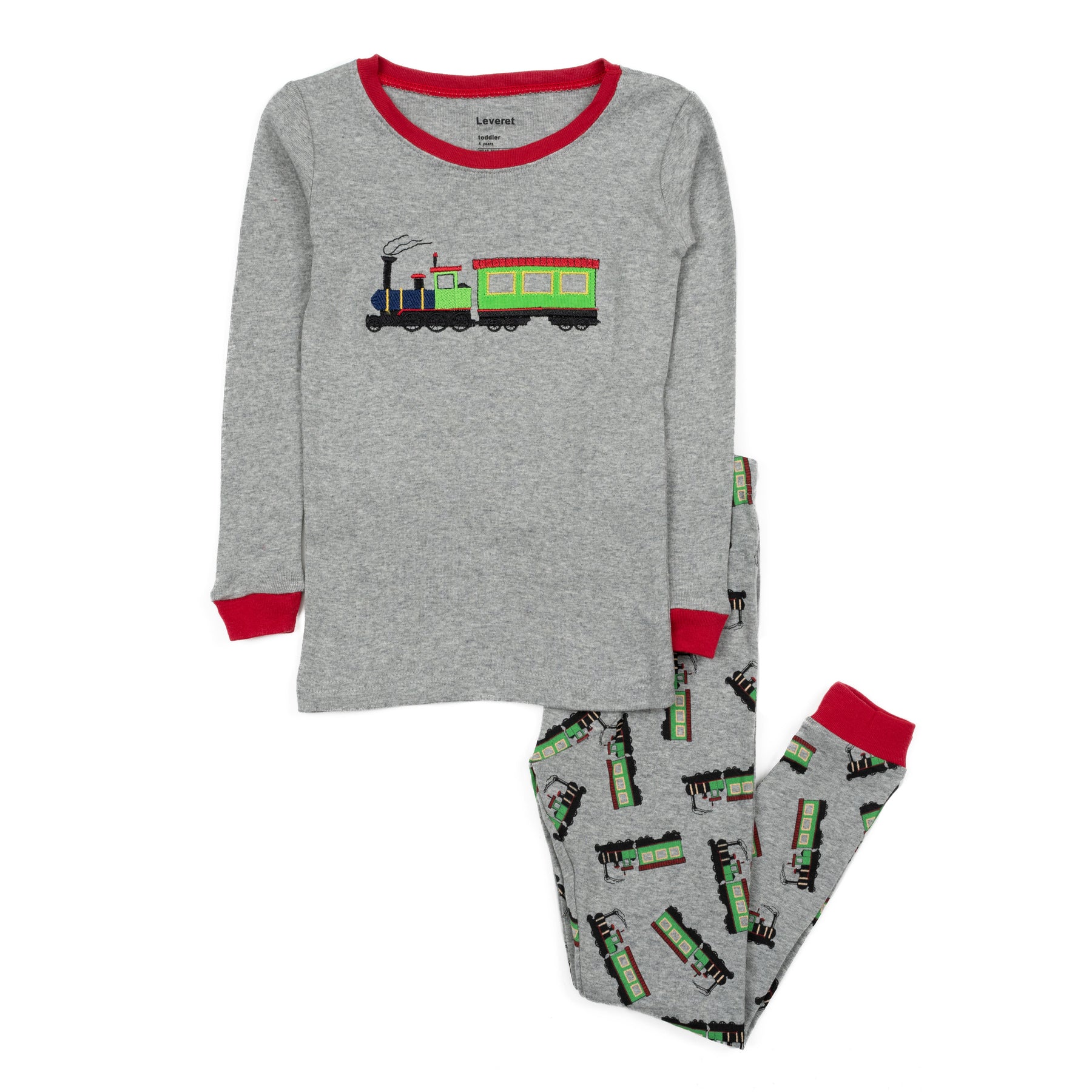 Kinder zweiteilige Baumwolle Pyjamas Zug