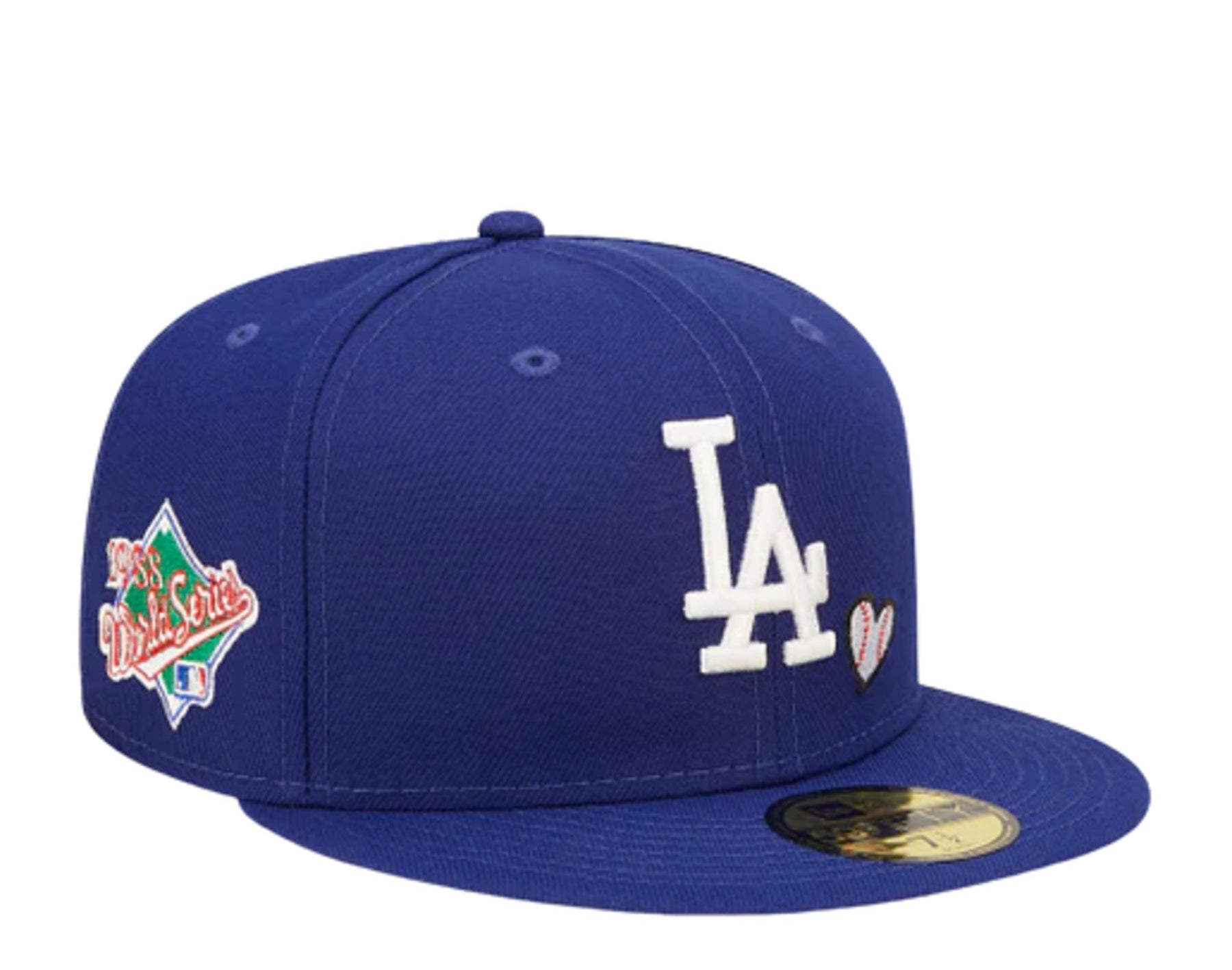 New Era Los Angeles Dodgers Team Heart 59FIFTY 60243669 – Blau 1984