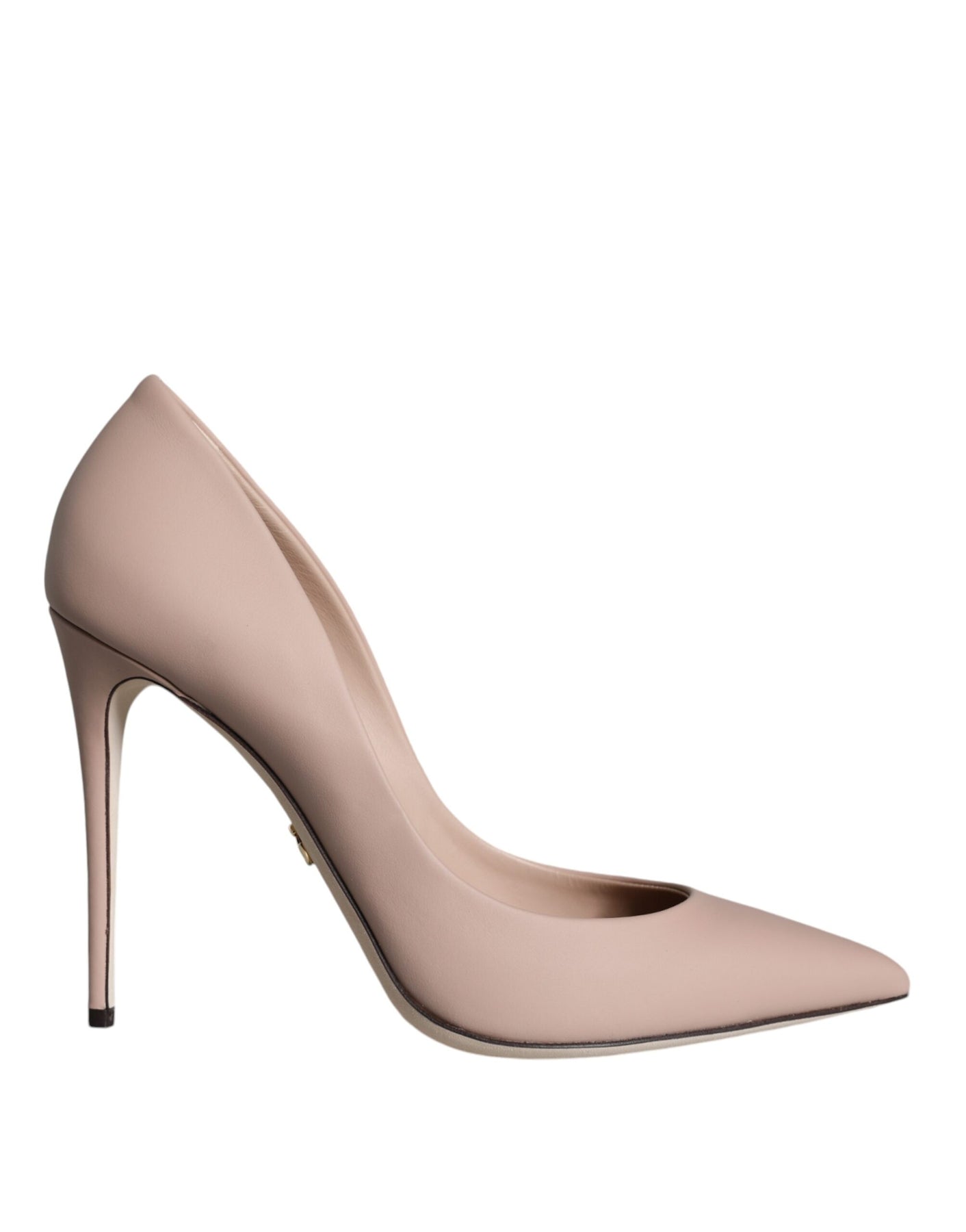 Dolce & Gabbana Leder Stöckel Absatzschuhe Damenschuhe (Vorbesitz)