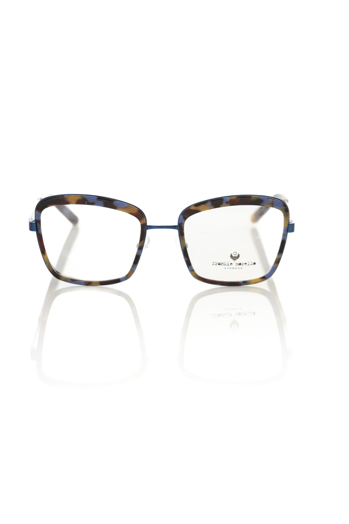 Frankie Morello Chic Havana quadratisch Sonnenbrillen für Damen