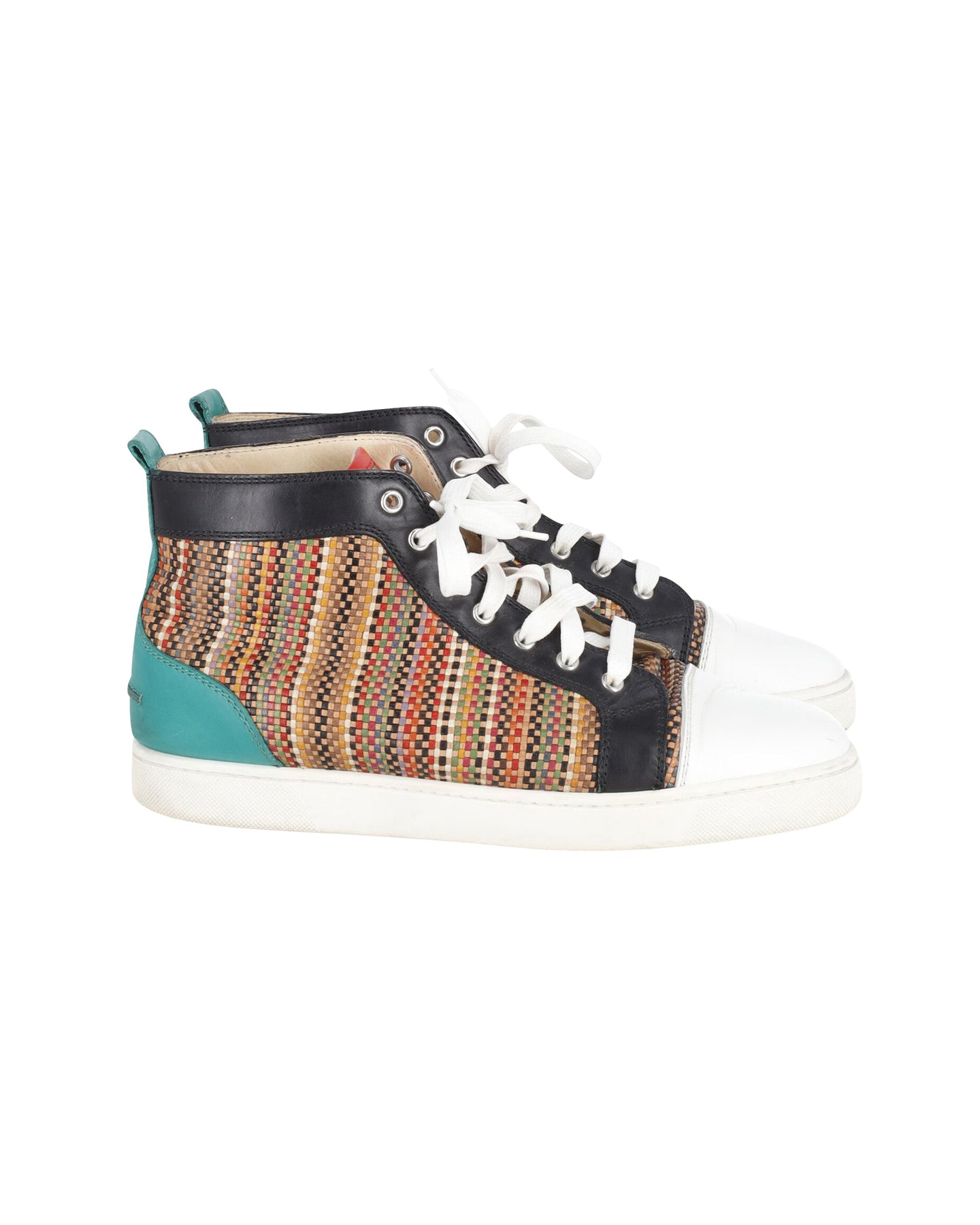 Christian Louboutin Louis Orlato Sneaker aus Leder in Schwarz