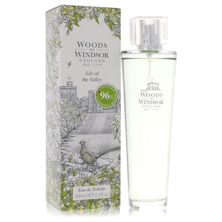 Lily of the Valley (Woods of Windsor) von Woods of Windsor Eau de Toilette Spray 3.4 oz für Damen