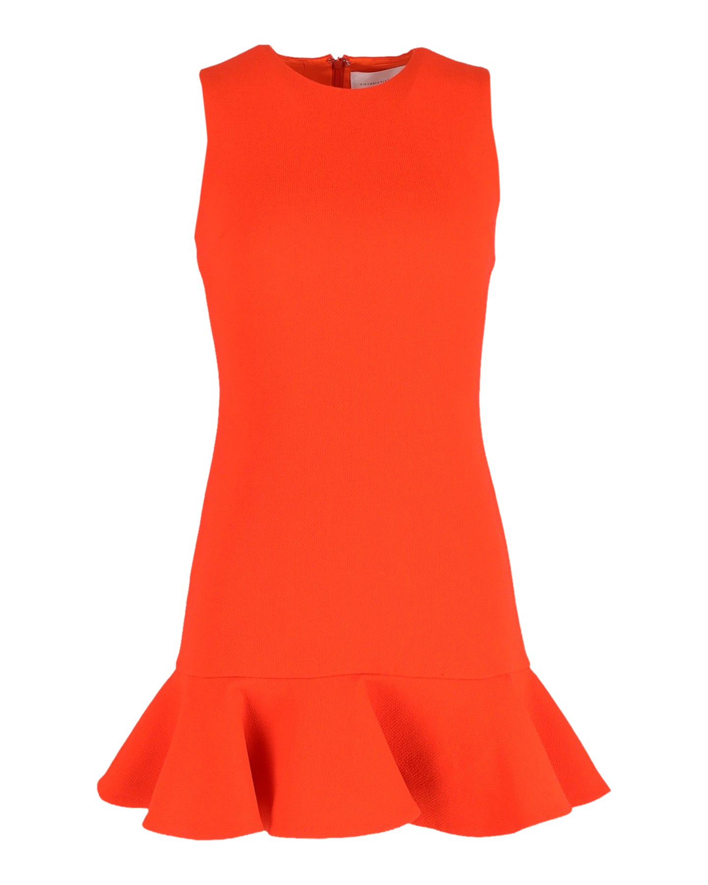 Victoria, Victoria Beckham Kleid mit Blumenmuster in Orange