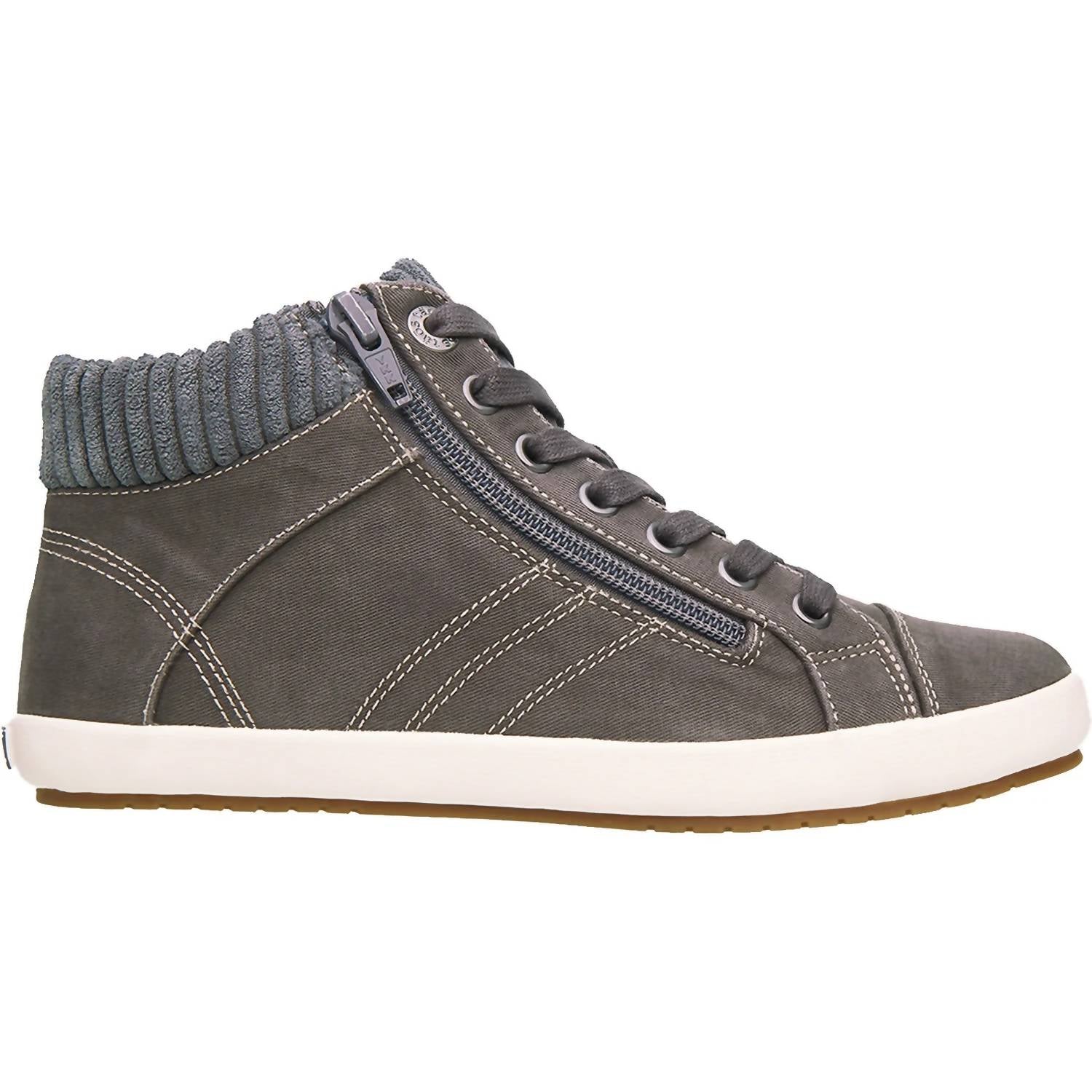 Damen Start Up Sneaker – Mittlere Breite in Graphite Distressed