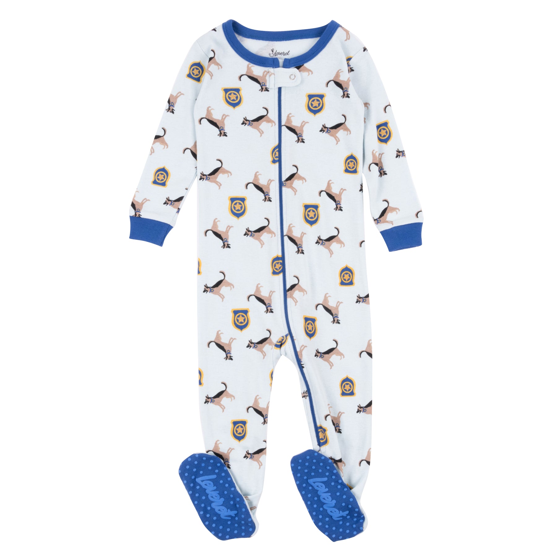 Kinder Fuß Baumwolle Pyjamas Polizeihund