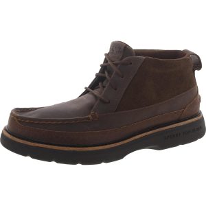 Leder Outdoor Chukka Stiefel