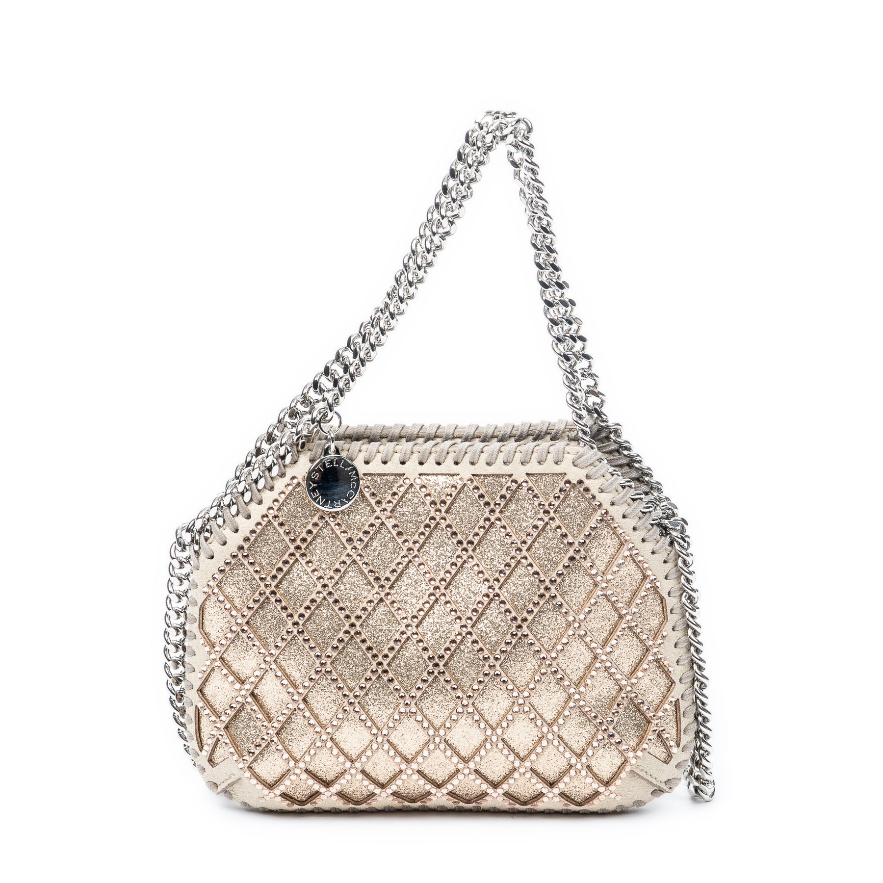 Mini Kristall verziert Falabella Crossbody