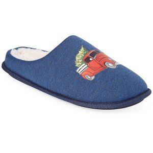 Urlaub LKW Fleece Indoor / Outdoor Scuff Hausschuhe