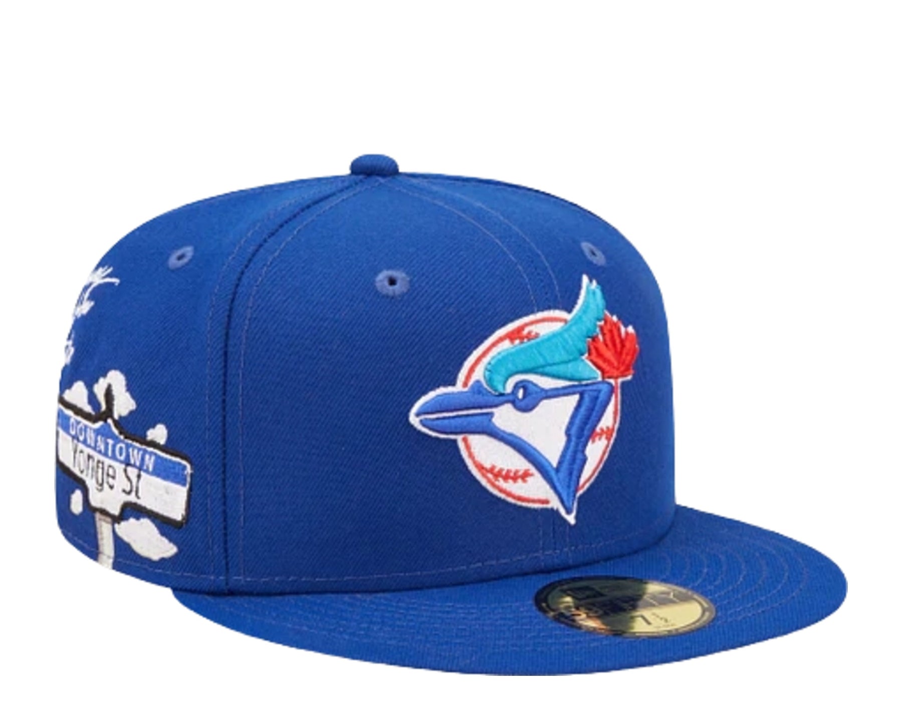 New Era 59Fifty MLB Toronto Blau Jays Cloud Icon Blau Einbaumütze 60243740