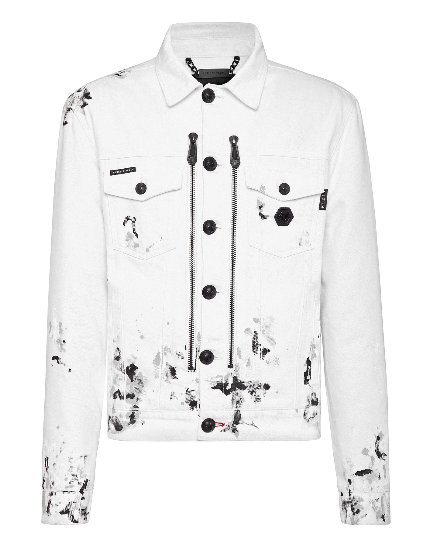 Denim Zip Jacke Dripping