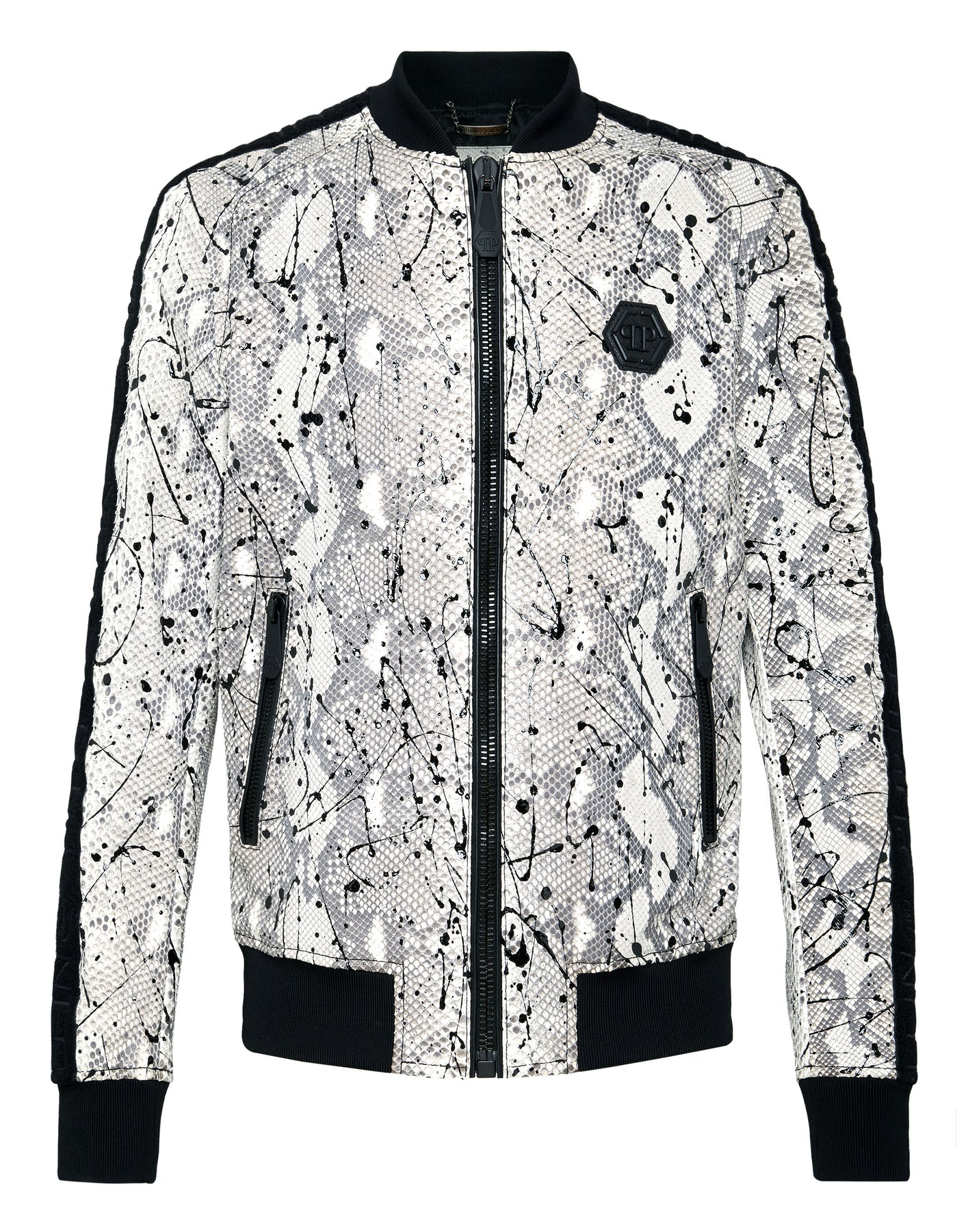 Leder Bomber Luxus