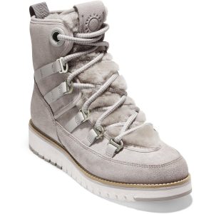 Luxe Wildleder-Scherling Trimm Wanderschuhe
