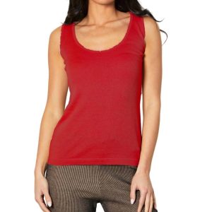 Bra-freundlicher Top in Rouge