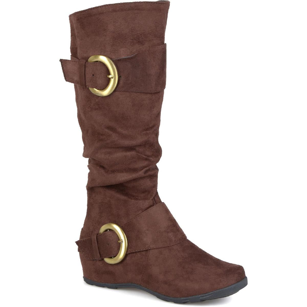Jester Imitat Wildleder Slouchy Reitstiefel