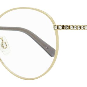 Swarovski Damen Ovale Brillen SK5424-h 032 blass gold/grau 51mm