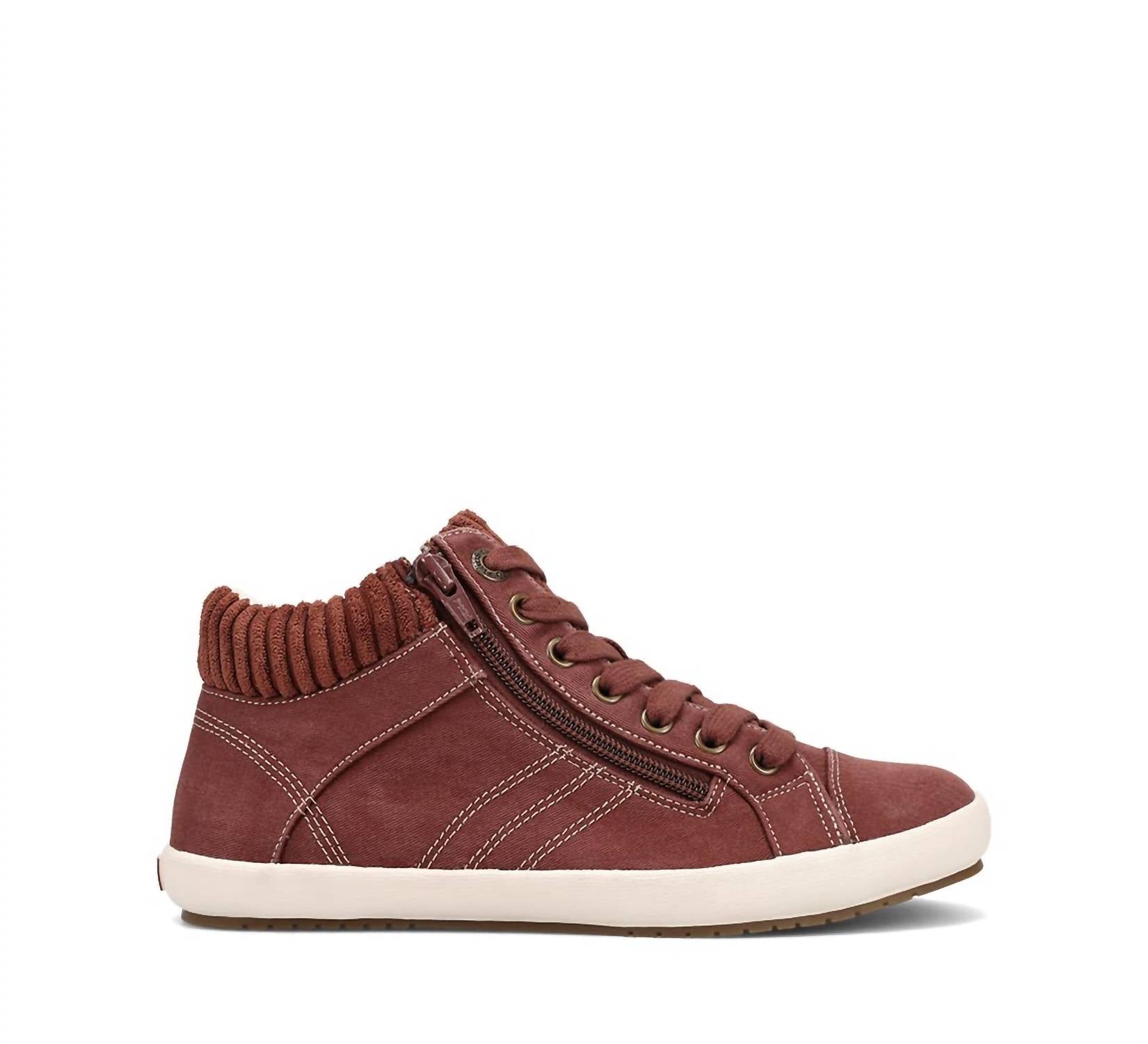 Damen Start Up Sneaker – Mittlere Breite in Cappuccino Distressed