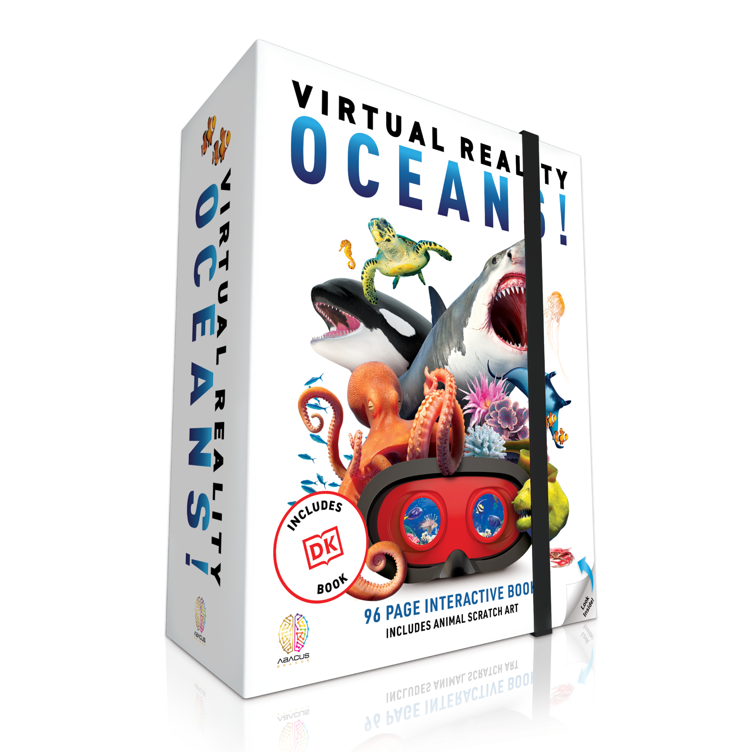 Abacus Brands, Inc. – Virtual Reality Discovery Geschenkset mit DK Book – Ozeane!