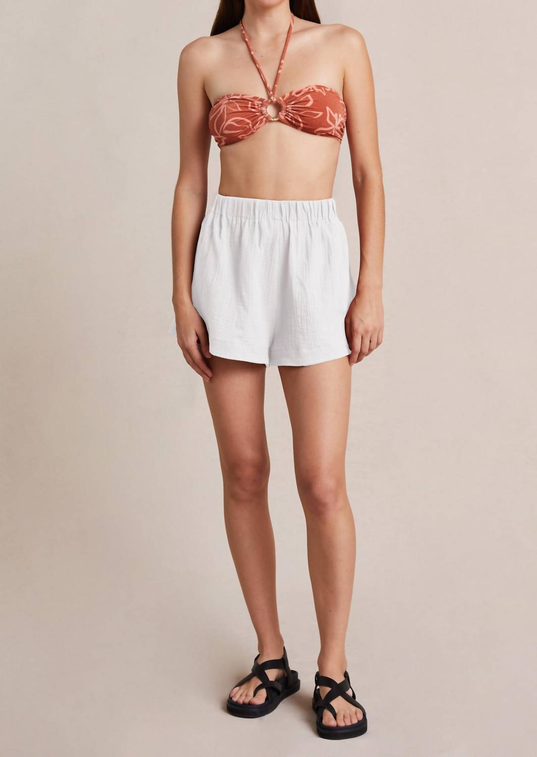 Aleah Shorts in Elfenbein