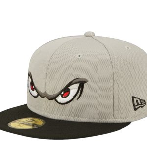 New Era Lake Elsinore Storm authentische Sammlung 59FIFTY eingebaut 60237519 grau 7676479209532