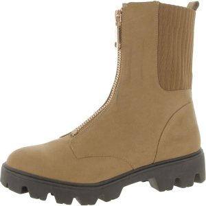 Wildlederimitat Lug Sole Chelsea Stiefel