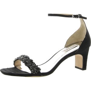 Jackie Jeweled Ankle Strap Absatzsandalen
