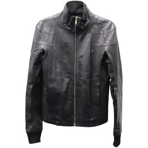 Rick Owens Biker Jacke aus Leder 7766492708924