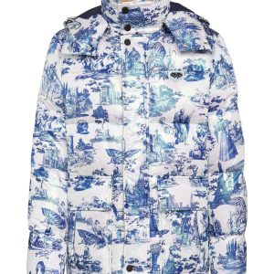 Nylon Jacke print en plein air 7676506308668