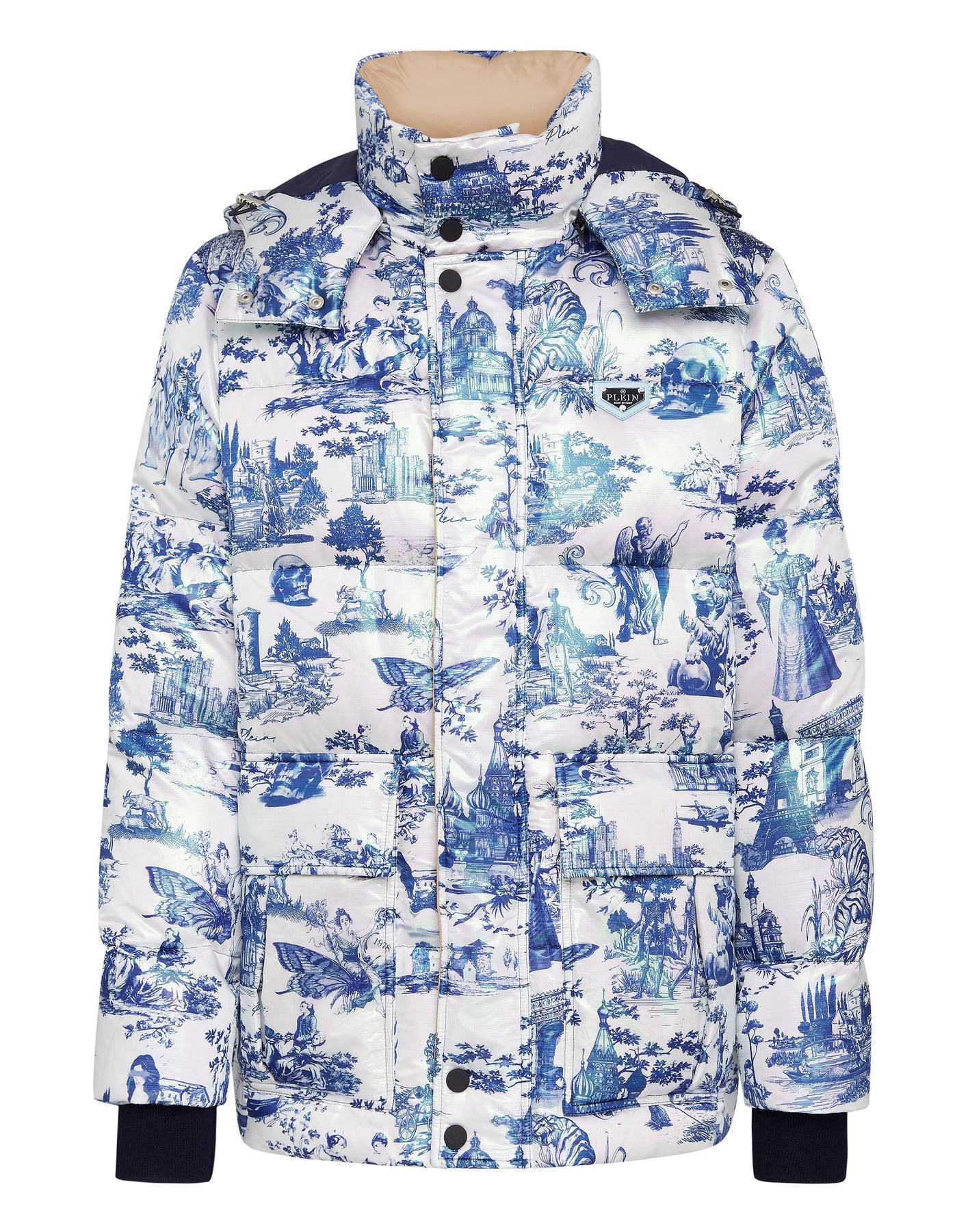 Nylon Jacke drucken En PLEIN air