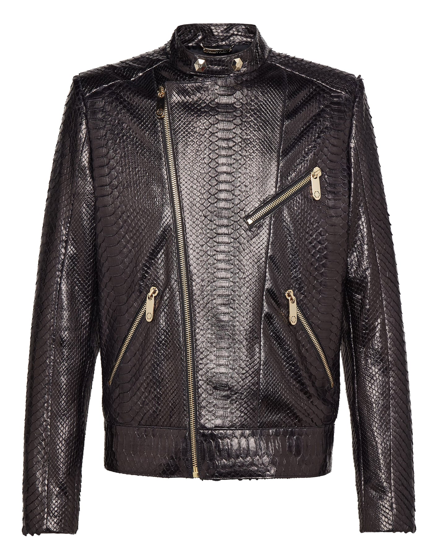 Leder Moto Jacke “Python Auto”