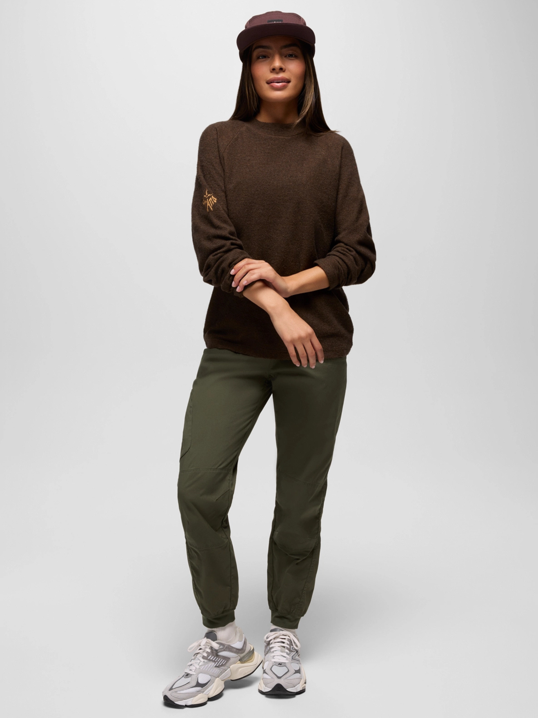 Prana Kanab Hose – Damen Bio-Baumwoll-Leinwand Wander Joggers – Fichte