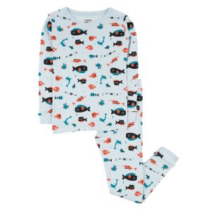Kinder zwei Stück Baumwolle Pyjamas Gesamthaie