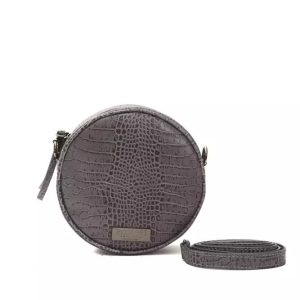 Pompei Donatella Chic Croc-Embossed Damen Kreuzkörper