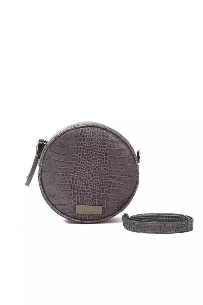 Pompei Donatella Chic Croc-geprägte Damen Crossbody