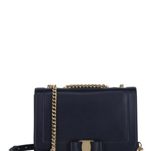 Vara Bow Schultertasche aus Glattleder
