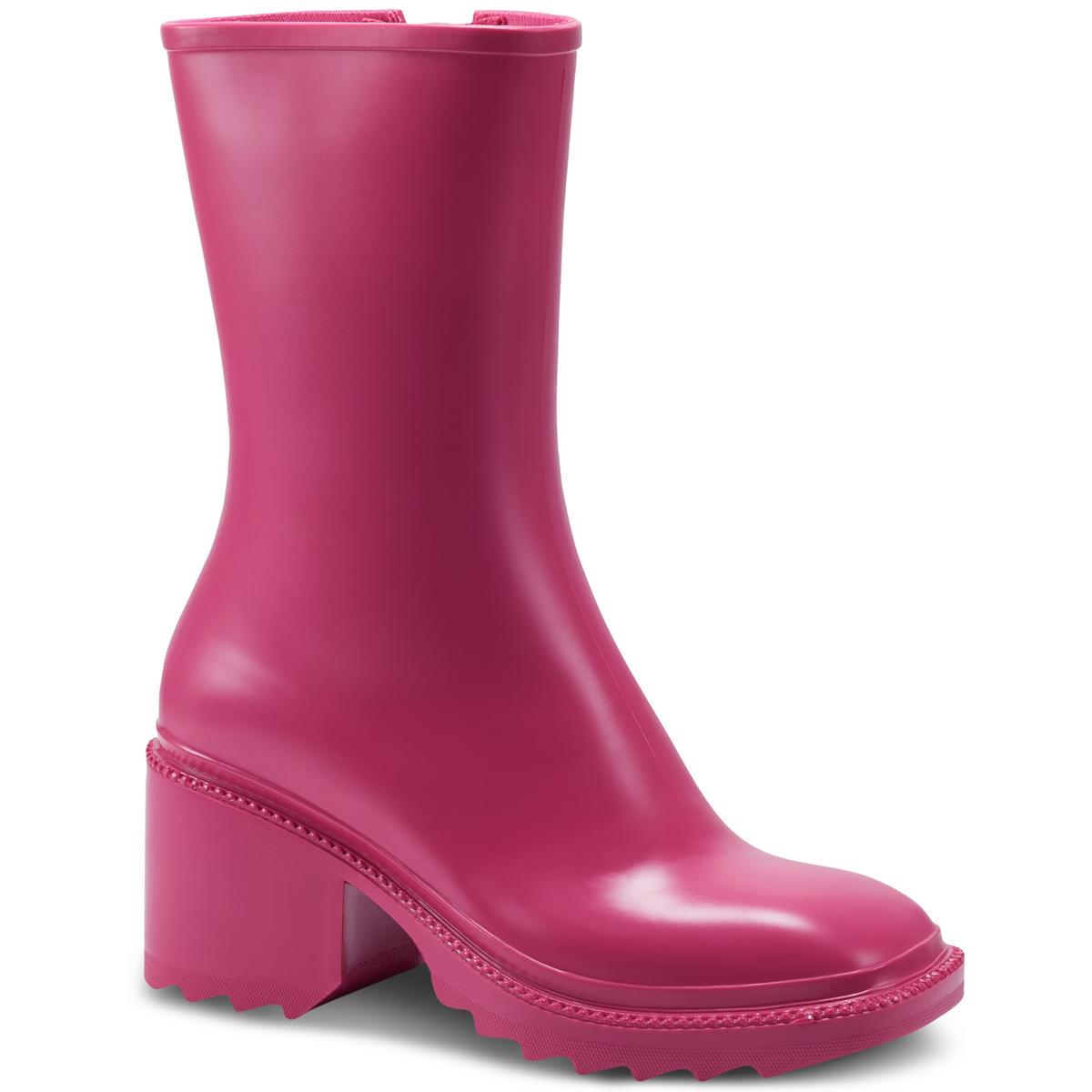 EverettP Block Heel quadratisch Toe Stiefeletten