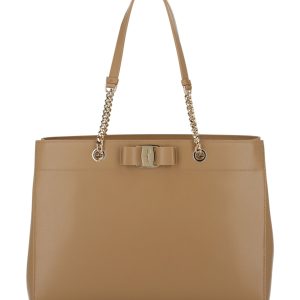 Vara Bow Schultertasche aus Glattleder