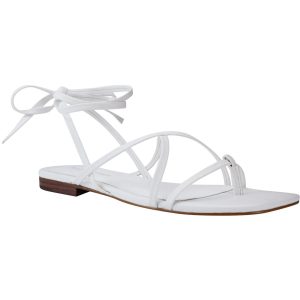 Latent Strappy Square Toe Thong Sandalen
