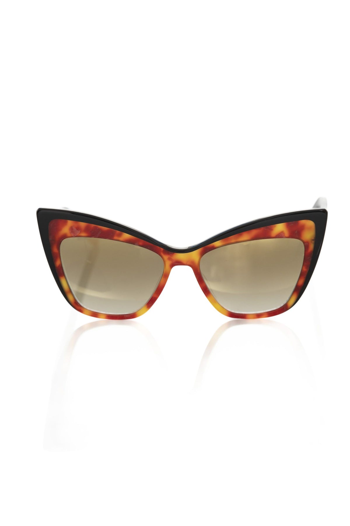 Frankie Morello Elegante Tortoiseshell Cat Eye Damen Sonnenbrillen