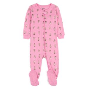 Kinder mit Füßen Baumwolle Pyjama Ballerina