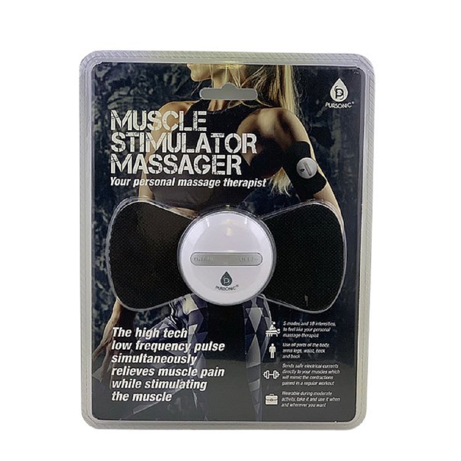 Pursonic Wireless Muskelstimulator Pulse Massagegerät