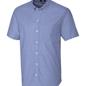 Cutter & Buck Stretch oxford Herren groß und groß kurze Ärmel Kleid Hemd 7827702677564