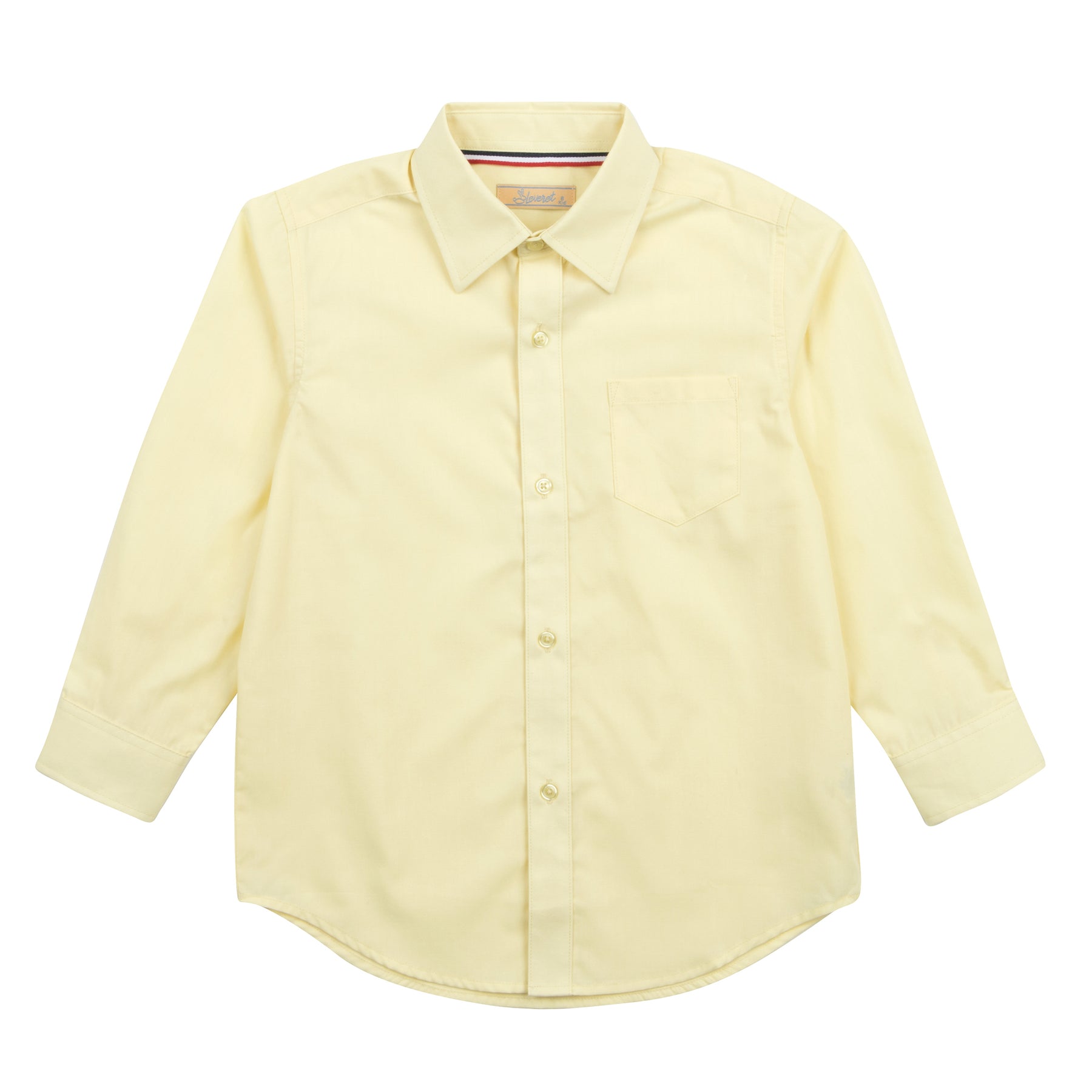 Jungen Langarm Kleid Hemd